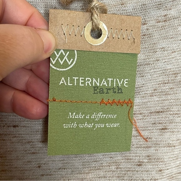 Alternative Earth Hi Low Maxi Skirt in Eco Sand M - Picture 9 of 12